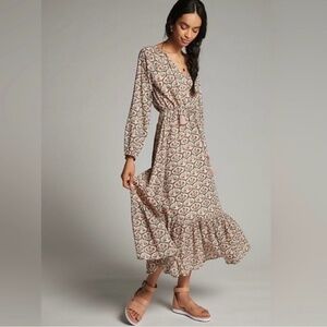 Anthropologie Roller Rabbit Angelica Maxi Dress